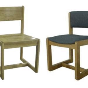 Nick Side Chair w/Wood or Upholstered Seat & Back