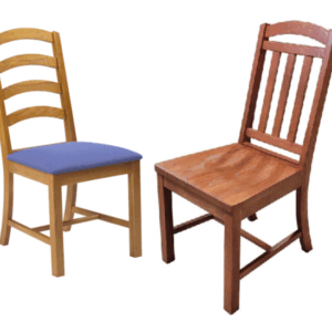 Arch Chair w/Wood or Upholstered Seat & Wood Back