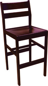 Adam Stool w/Wood or Upholstered Seat & Back, Various Heights - Image 2