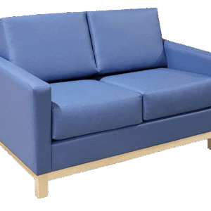 Chesterfield Settee with Wood or Metal Base