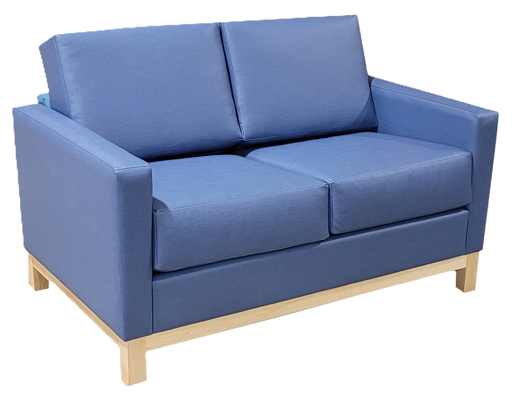 Chesterfield Settee with Wood or Metal Base