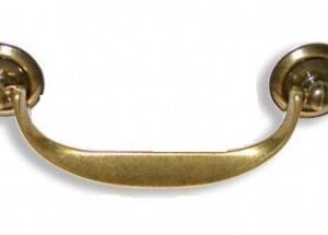 Metal Drop Pull, Antique Brass