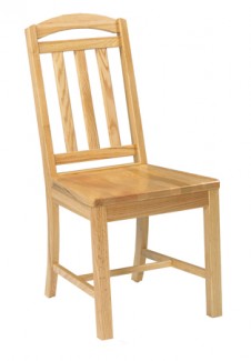 Mission Chairs w/Wood & Upholstered Seat & Back Options - Image 2