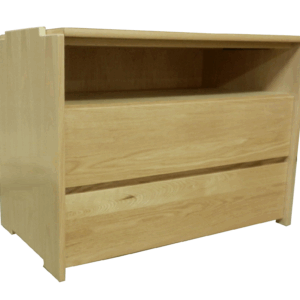 Nittany 2 Drawer & Top Open Compartment Stackable Unit