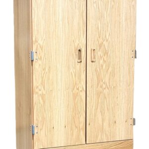 Nittany Double Door Wardrobe w/1 Bottom Drawer, Interior Shelf & Clothes Rod, 36"W, 72"H