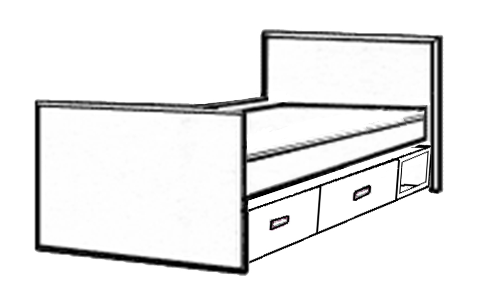 Nittany Heavy Duty Captains Beds