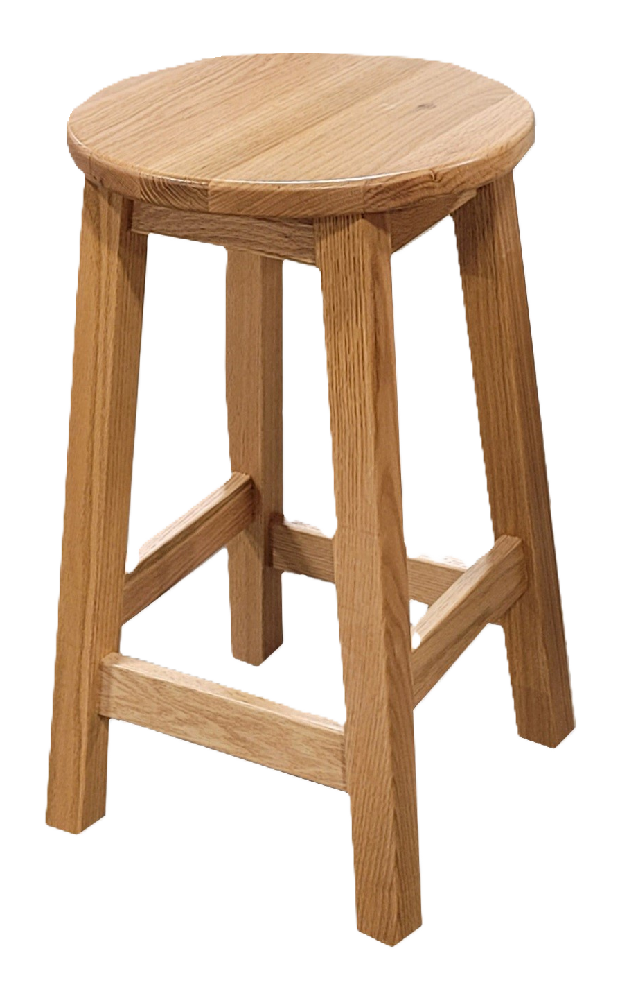 Gus Stool w/Solid Wood or Upholstered Seat, Various Heights