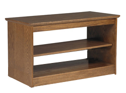 Nittany Media Stand w/2 Fixed Shelves - Image 2