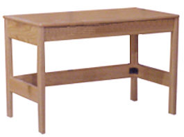 Nittany Open Leg Study Desk w/Pencil Drawer