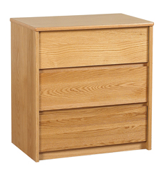 Nittany 3 Drawer Chest, 30"W, 26"H - Quick Ship