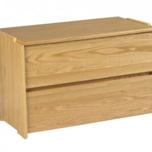Nittany 2 Drawer Stackable Chest, 30"W - Quick Ship
