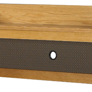 Bookcase Carrel Attachment for Reversible Bedside Storage Unit