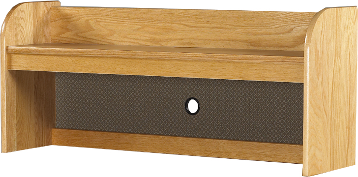 Bookcase Carrel Attachment for Reversible Bedside Storage Unit