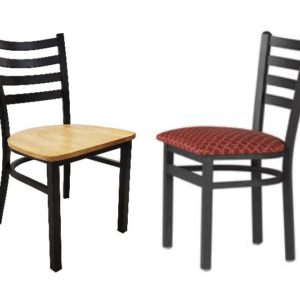 Sedona Metal Chair w/Upholstered Seat