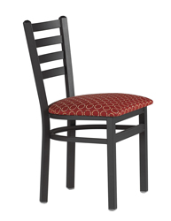 Sedona Metal Chair w/Upholstered Seat - Image 3