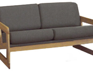Seneca Sled Base Settee