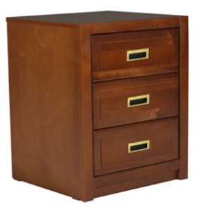 Woodcrest Desk Pedestal w/3 Equal Size Drawers
