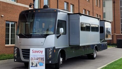Savoy Furniture RV on tour