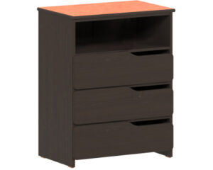 Apollo 3 Drawer Chest w/Top Storage Shelf