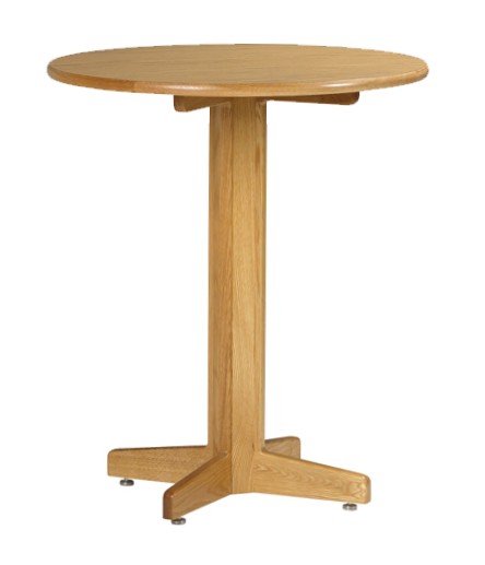 Wood Pedestal Base Tables - Multiple Options - Image 6