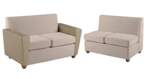 Elle Settee with and without Arms - Multiple Options