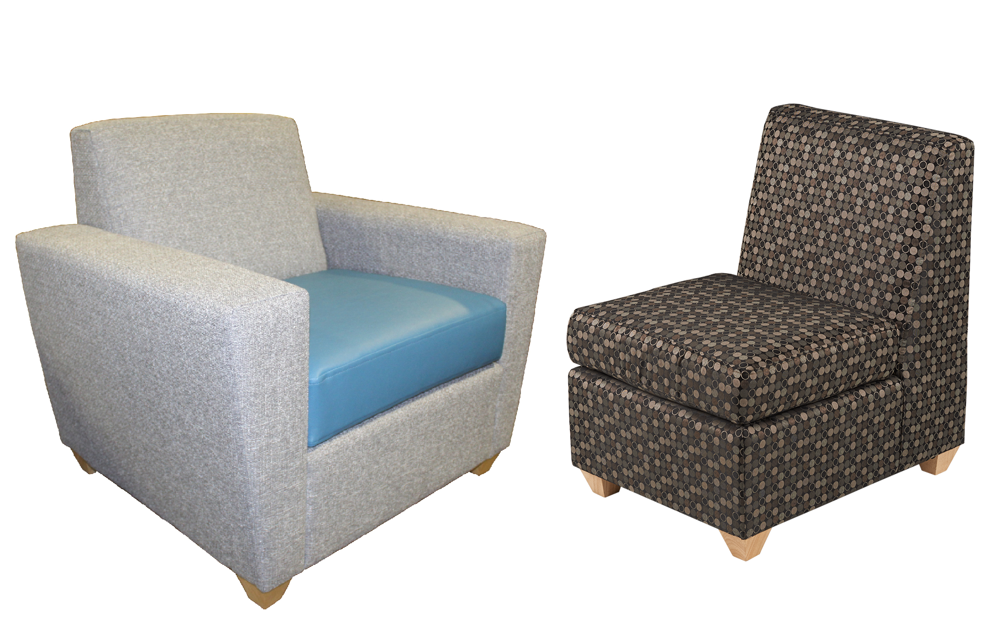 X-Elle Chair with and without Arms