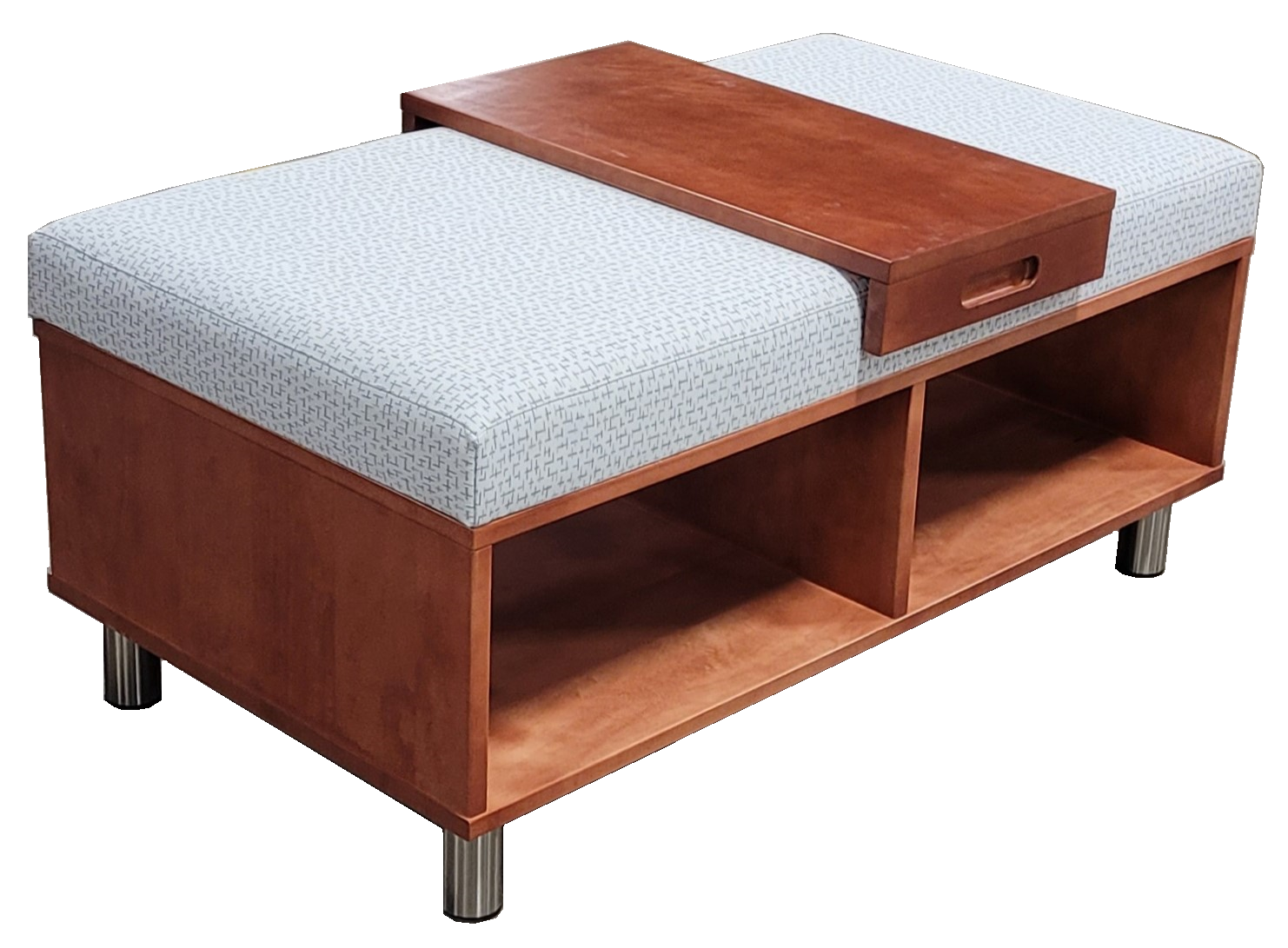 Angeo Ottoman Table with Optional Tray