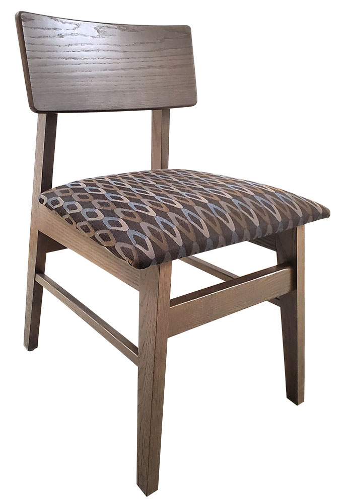 Allegro Side Chair w/ Wood or Upholstered Seat, Wood Back - Image 5