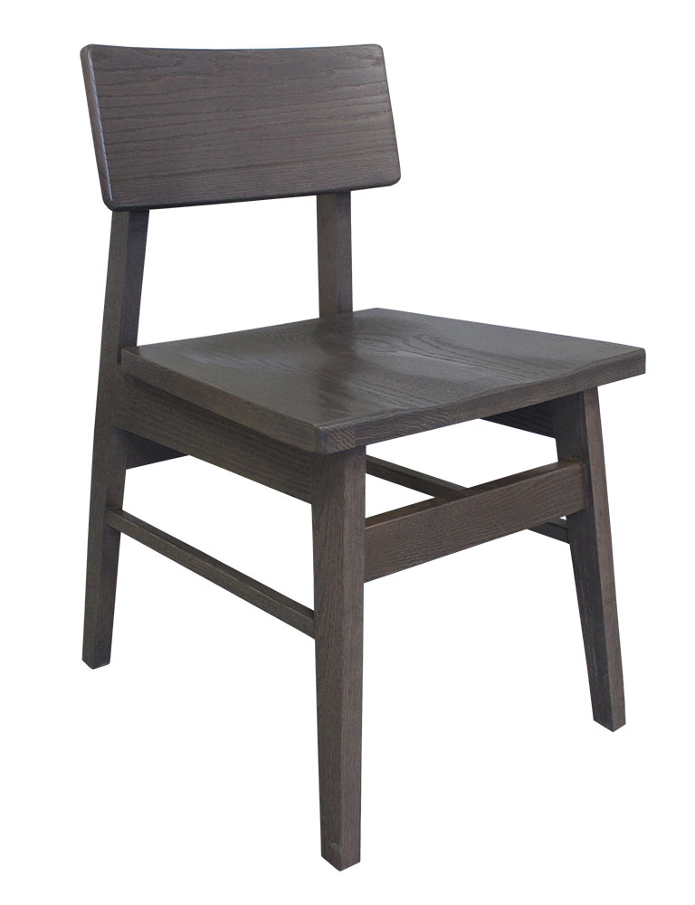 Allegro Side Chair w/ Wood or Upholstered Seat, Wood Back - Image 2