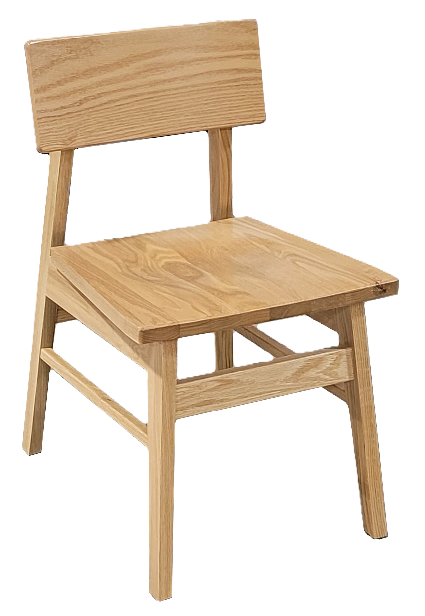 Allegro Side Chair w/ Wood or Upholstered Seat, Wood Back - Image 6