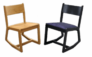 Webster Two Position Chair w/Wood or Upholstered Seat & Back