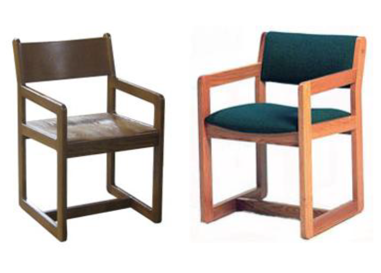 Brycen Arm Chair w/Wood or Upholstered Seat & Back