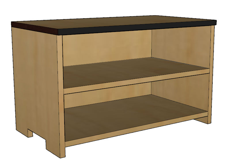 Aero 2 Compartment Stackable Storage Unit