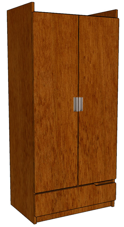 Apollo Double Door Wardrobe - Various Options Available - Image 2
