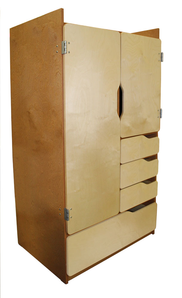 Apollo Wardrobe Chest with Doors and Drawers - Multiple Widths