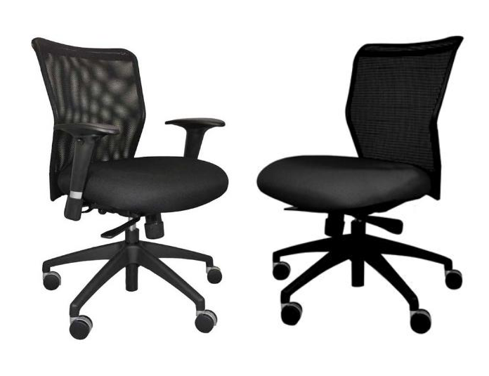 Dawn Midback Chair - With or Without Arms