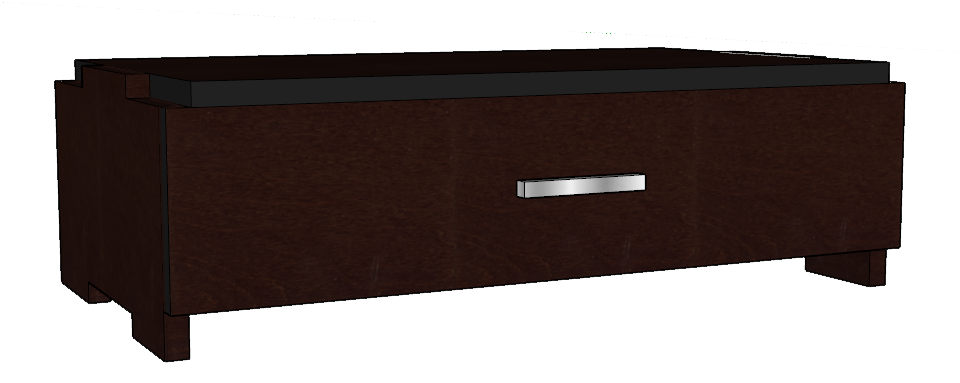 Contempo 1 Drawer Stackable Chest