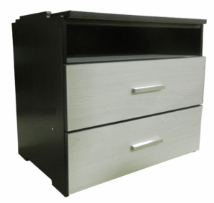 Contempo 2 Drawer & Top Open Compartment Stackable Chest