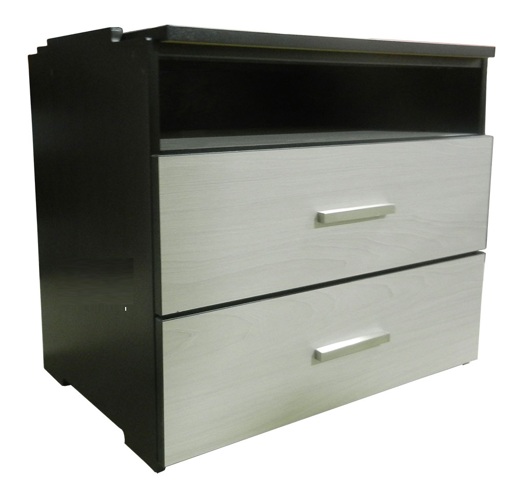 Contempo 2 Drawer & Top Open Compartment Stackable Chest