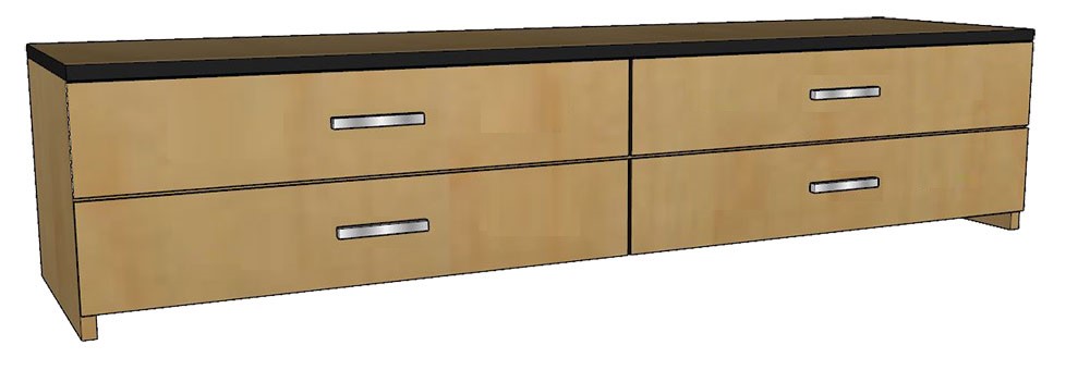 Contempo Under Bed Storage Units - Multiple Options Available