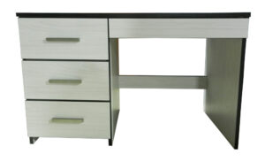 Contempo Panel End Pedestal Desk w/3 Box Drawers & Pencil Drawer