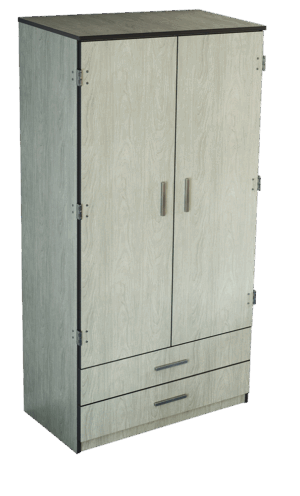 Contempo Double Door Wardrobes - Multiple Options Available