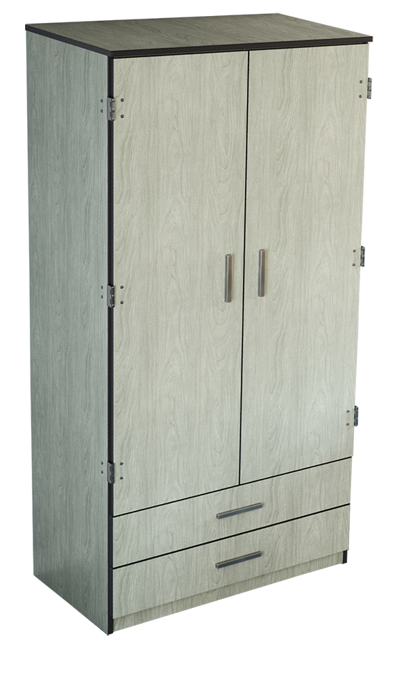 Contempo Double Door Wardrobes - Multiple Options Available