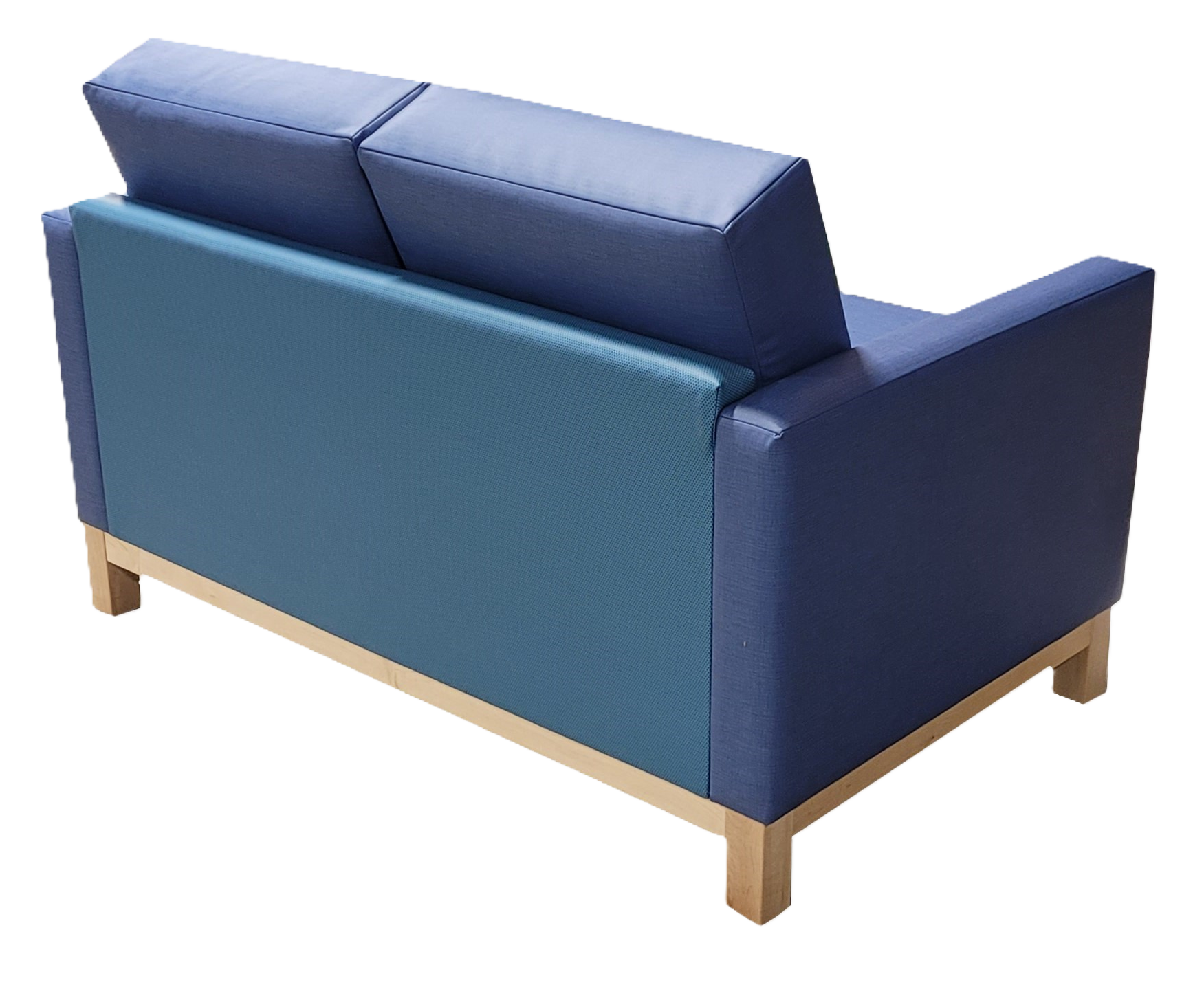 Chesterfield Settee with Wood or Metal Base - Image 4