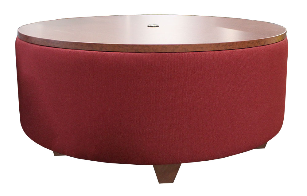 Geo Upholstered Occasional Tables - Multiple Options - Image 2