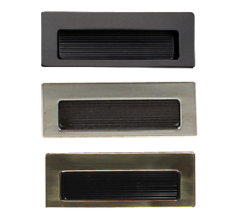 Inset Metal Pull, Multiple Options