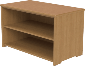 Shaker 2 Compartment Stackable Storage Unit