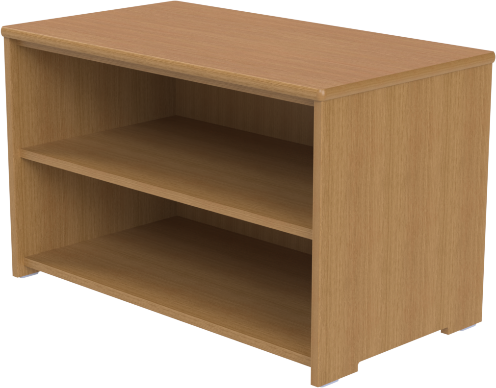 Shaker 2 Compartment Stackable Storage Unit