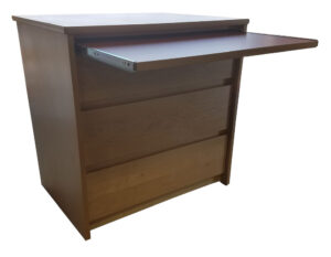 Nittany Alternative Workspace: 3 Equal Drawer Storage Unit/Workspace w/Pull-Out Work Surface - Multiple Sizes