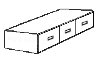 Nittany Side by Side Under Bed Storage Units - Multiple Configurations - Image 3